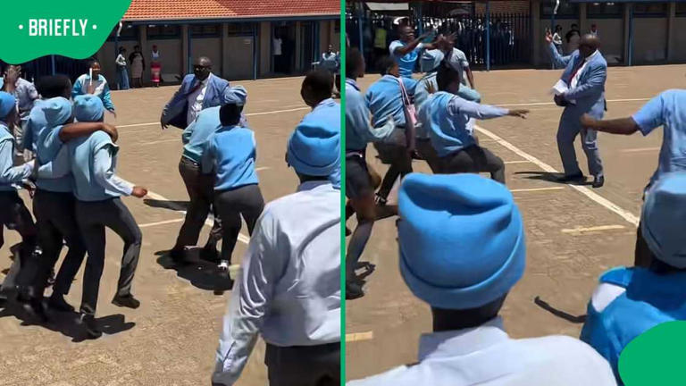 Principal’s joyful dance with class of 2025 celebrates school’s 98.3% ...