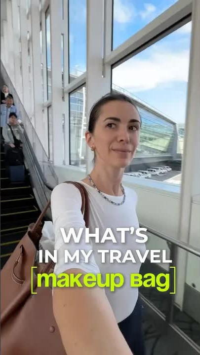 34-year-old mom's travel makeup bag essentials
