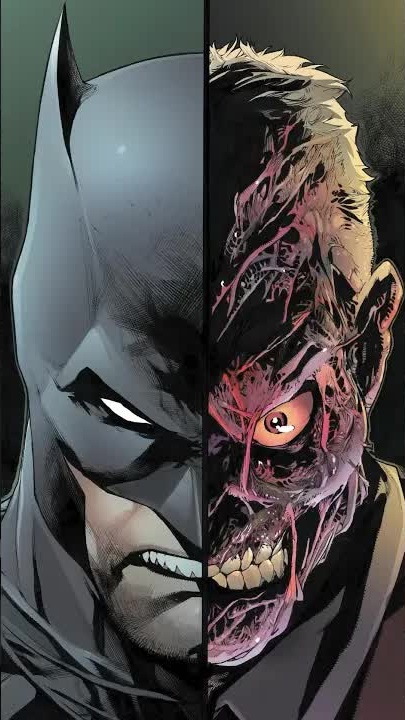 Why did the origin of Two-Face change Gotham City?