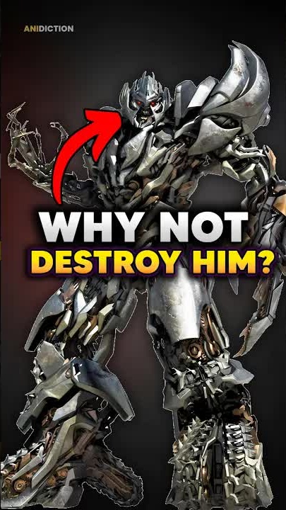 Why was Megatron's body dumped into the ocean? #megatron