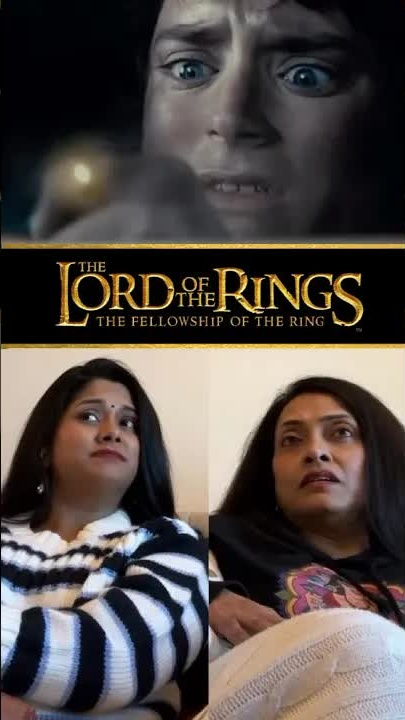 Frodo gets stabbed #shorts #lotr #reaction #indiancalypso