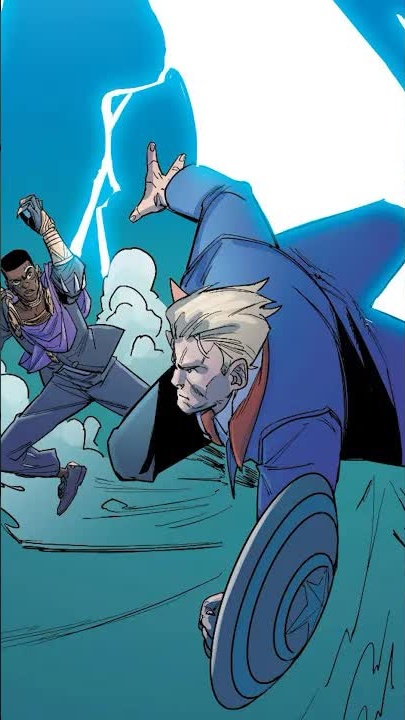 Captain America fights Storm in Marvel Rivals!