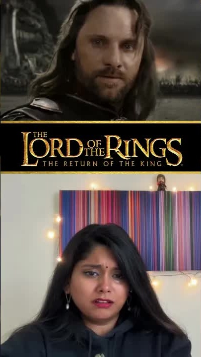 For Frodo reaction // #shorts #lordoftherings #indiancalypso