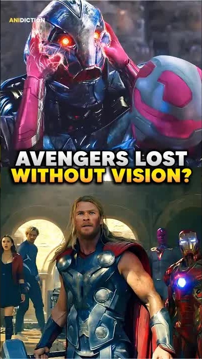 Avengers would've lost against Ultron without Vision! #mcu