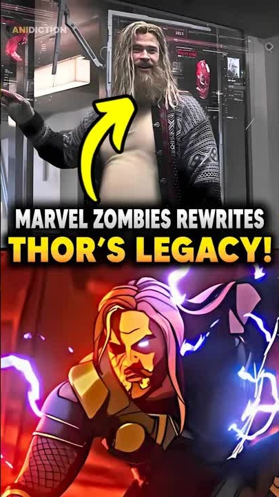 Marvel zombies fixes Endgame’s fat Thor problem #thor #marvelzombies #wanda