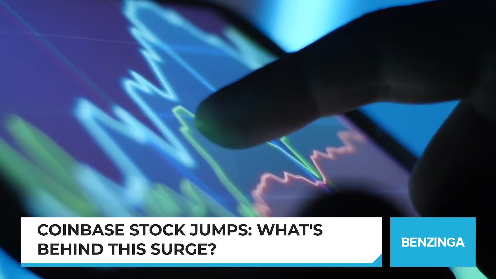 Coinbase stock jumps | Watch