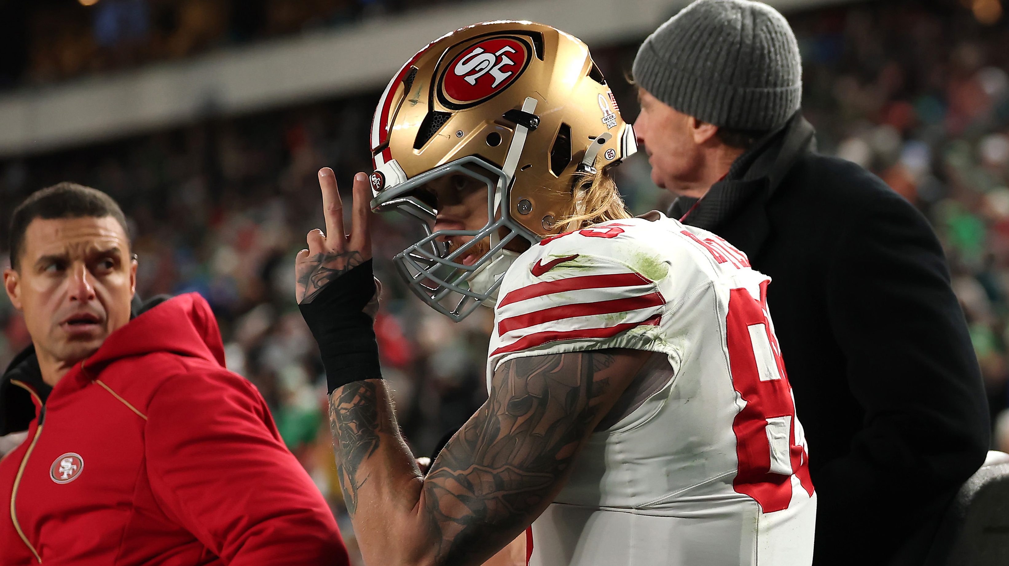 49ers sign tight end amid George Kittle injury