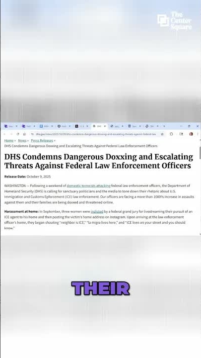 DHS reports surge in attacks, threats targeting federal law enforcement