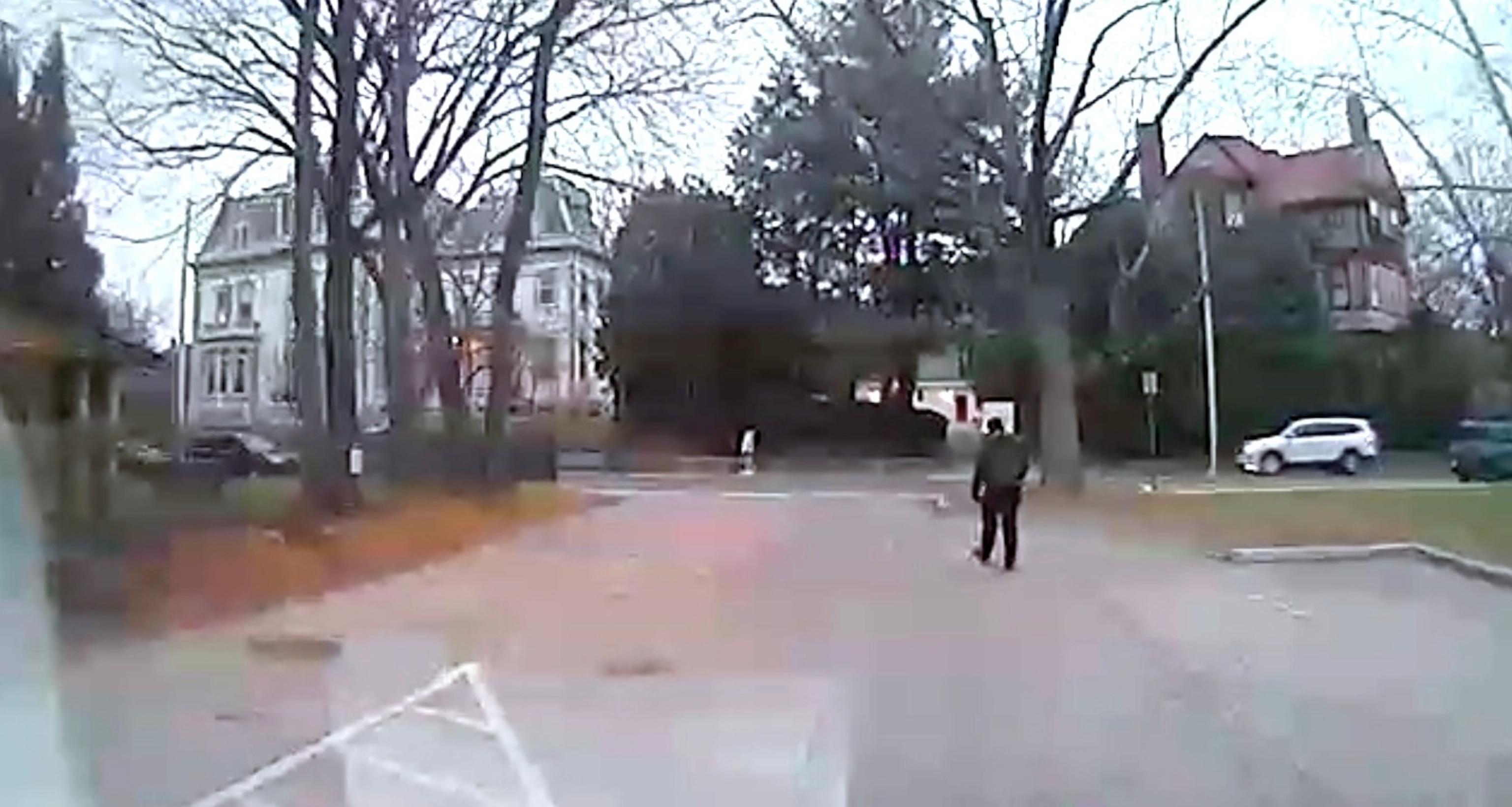 Brown University shooting: New video shows moment suspected gunman left campus