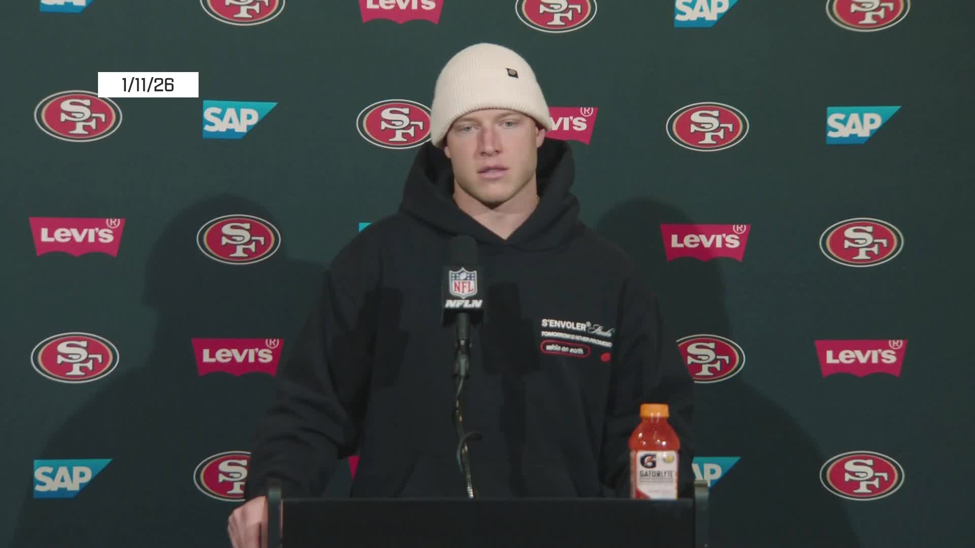 Christian McCaffrey breaks down wild card trick play TD