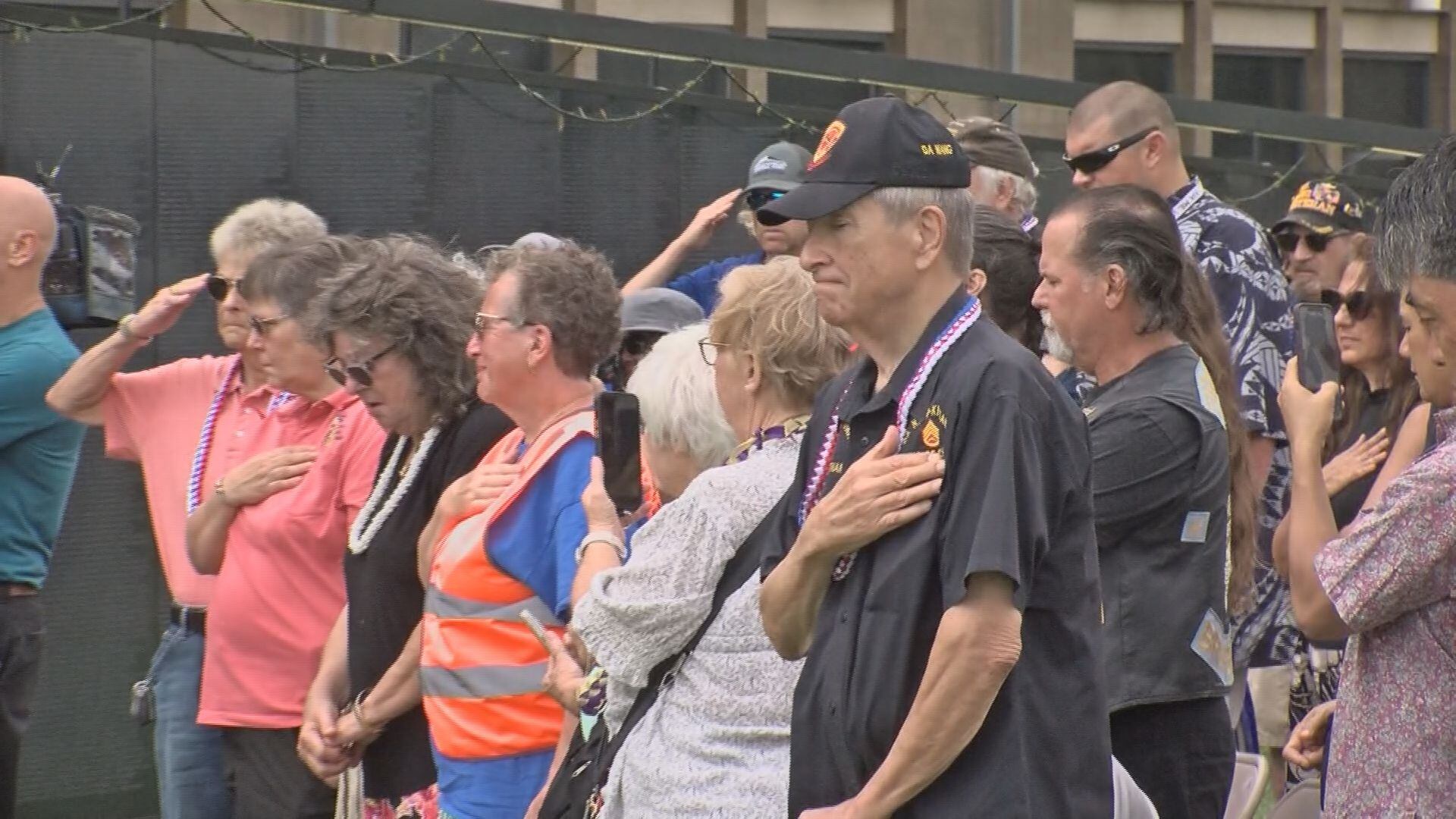 Ceremony welcomes The Wall that Heals to UH West Oahu