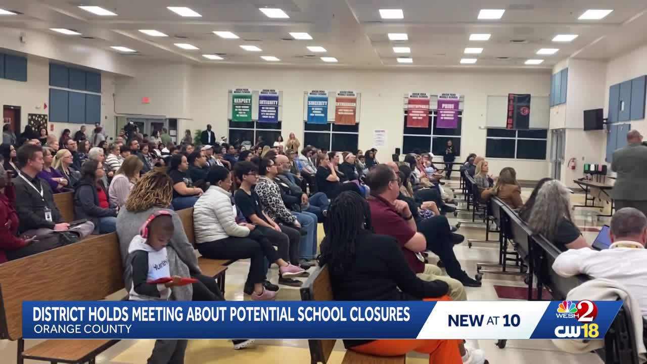 Community learns more about possible school consolidation in Orange County