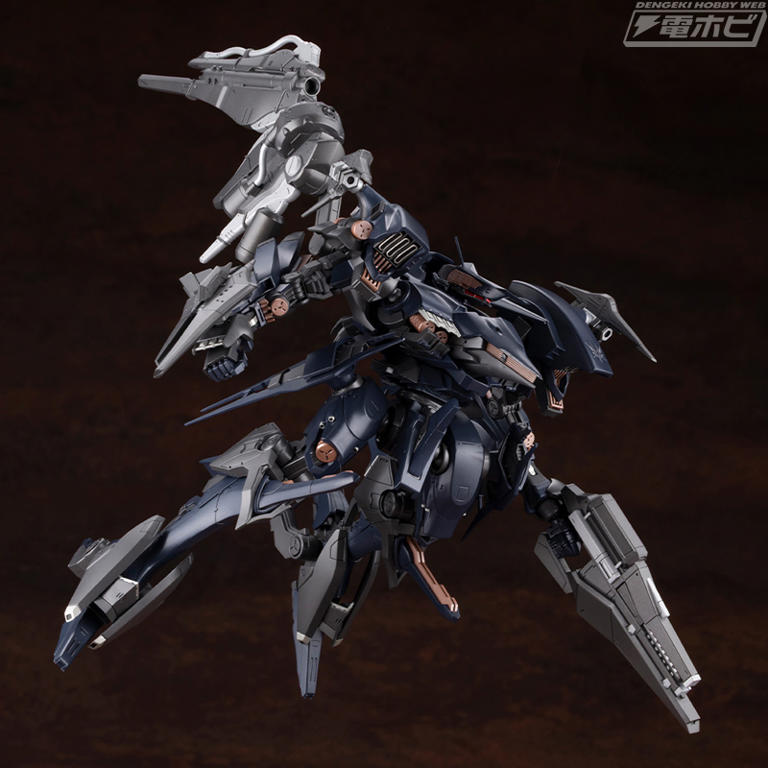 『アーマード・コア4』“烏殺し”の異名を持つリンクス・アンジェが駆る「オルレア」がV.I.シリーズでプラモデル化! 特徴的な形状の ...