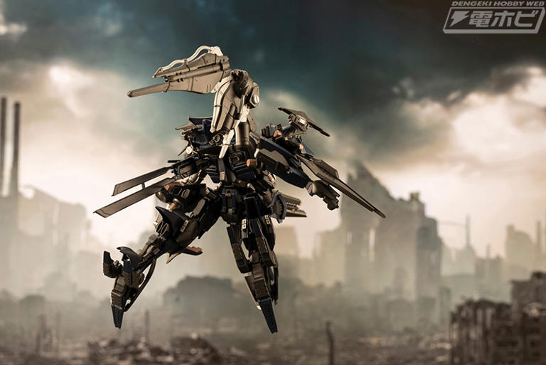 『アーマード・コア4』“烏殺し”の異名を持つリンクス・アンジェが駆る「オルレア」がV.I.シリーズでプラモデル化! 特徴的な形状の ...