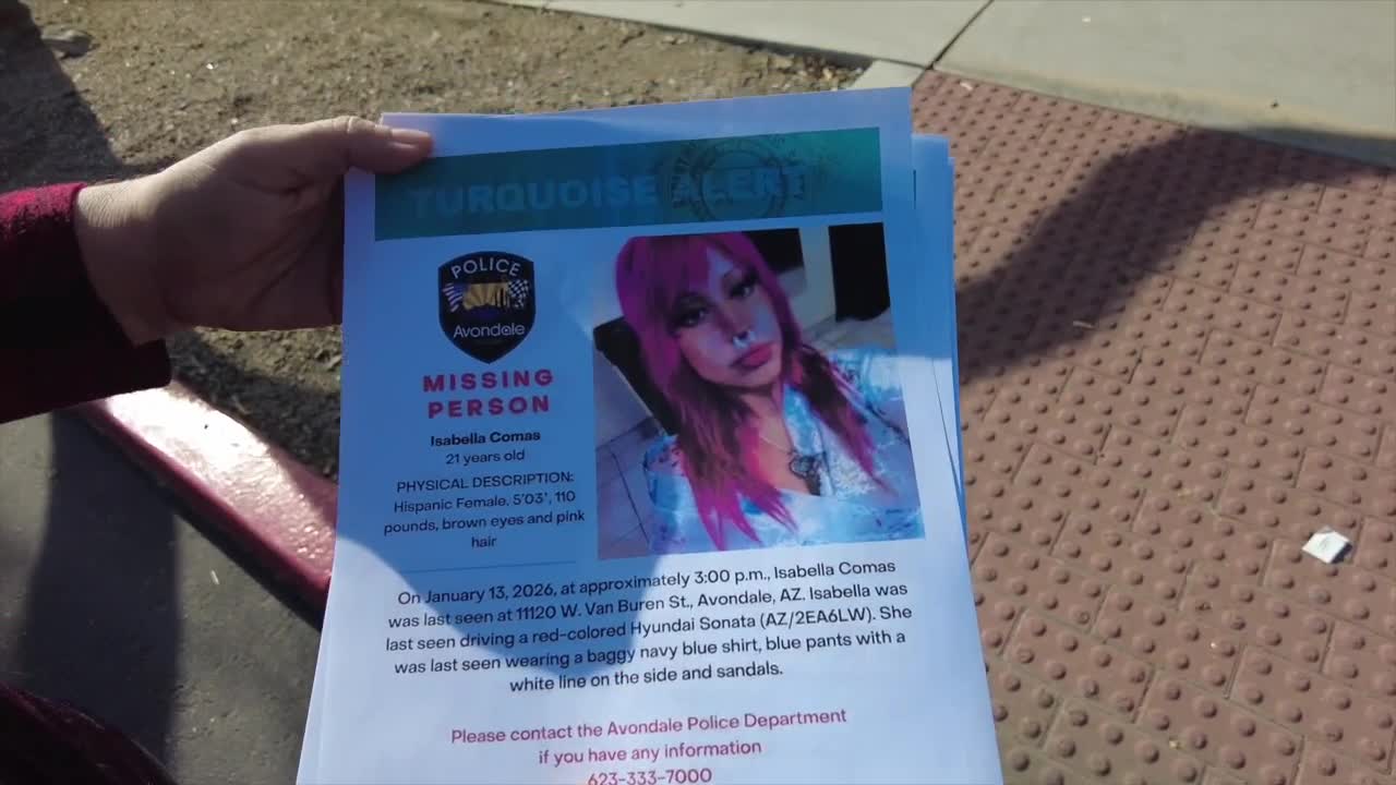 Turquoise alert issued for missing Avondale woman, case now considered ...