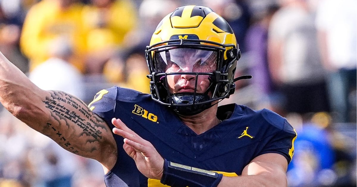 Michigan quarterback Jake Garcia entering NCAA transfer portal