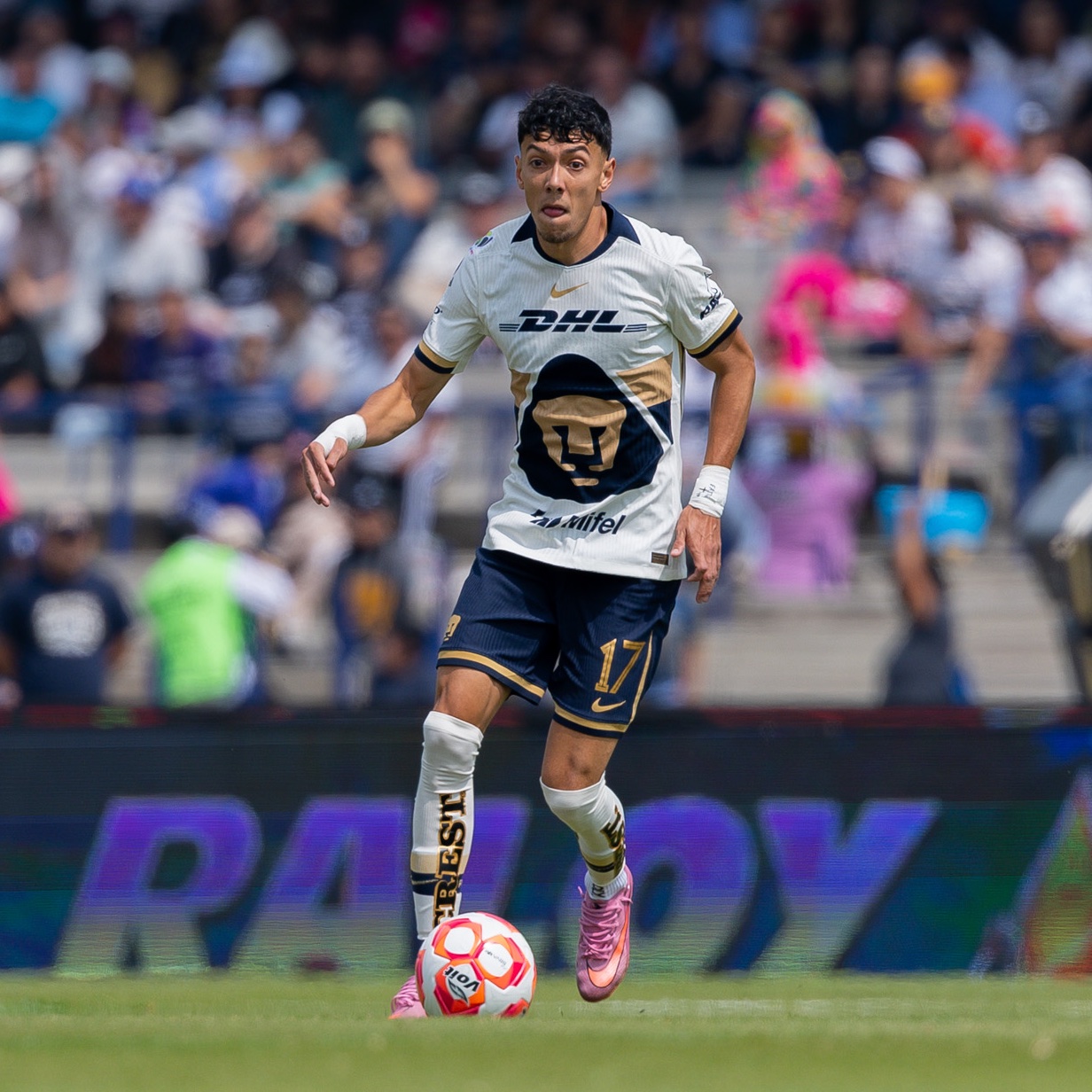 Jorge Ruvalcaba cumplió 100 partidos con Pumas en el duelo ante Tigres