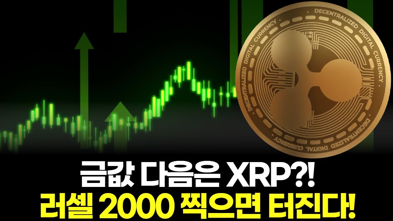 금값 다음은 XRP? 러셀 2000 찍으면 터진다! | Watch