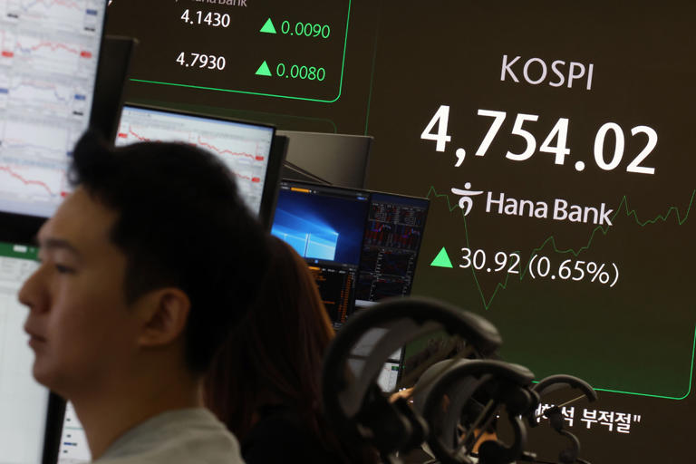[속보] 코스피 4797.55 마감으로 사상 최고치… 10거래일 연속 상승