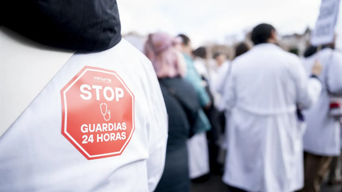 Los médicos de Madrid llevan su protesta contra el trágala del Estatuto ...