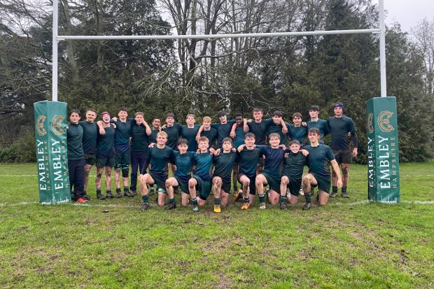 Under-15s rugby team reach national quarter-finals after dominant win