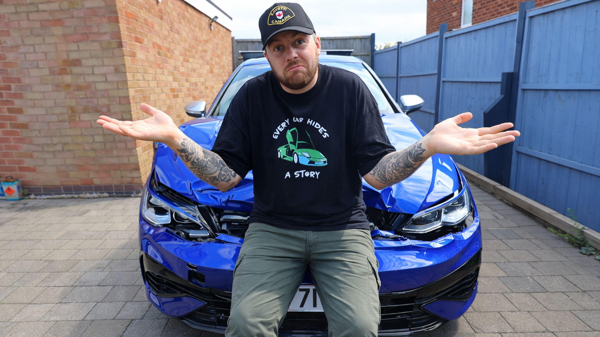 Is fixing this crashed Golf R actually worth it?