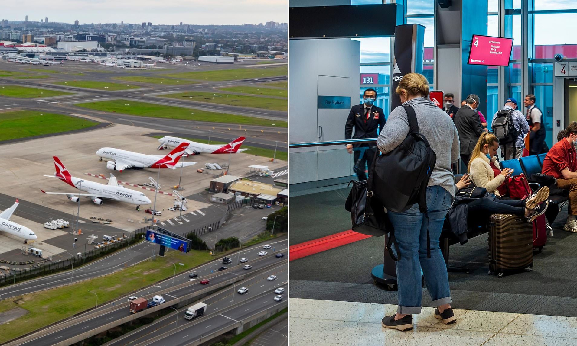 Sydney Airport chaos: Dozens of flights cancelled and delayed