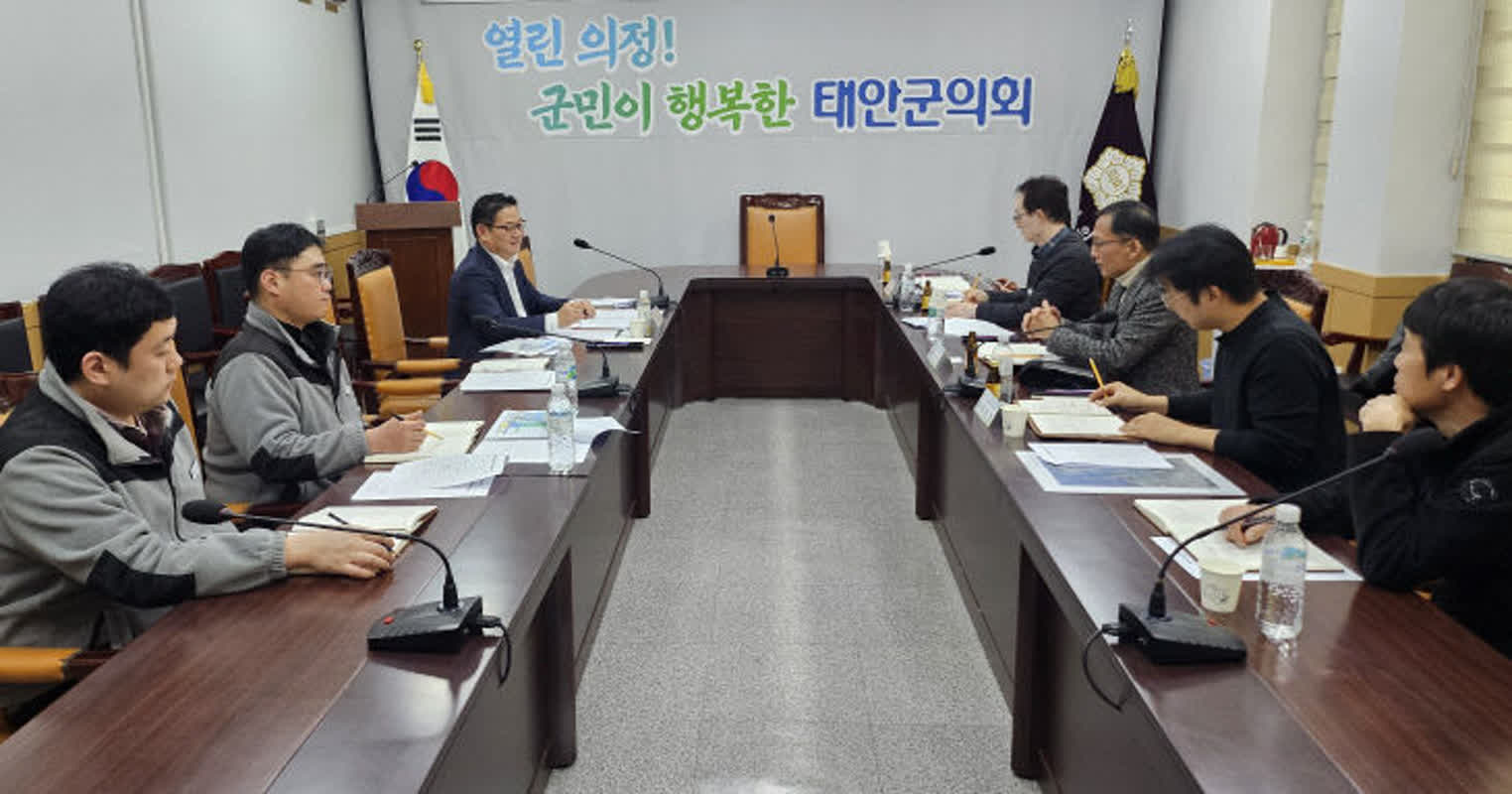 김영인 태안군의원, 가로림만 어민 의견 충남도에 전달
