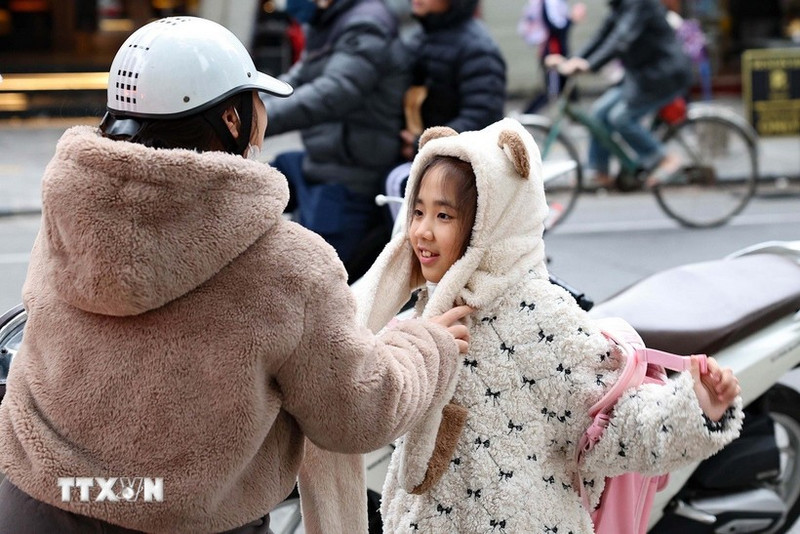 Đề phòng rét đậm. (Ảnh: Vũ Quang/TTXVN)