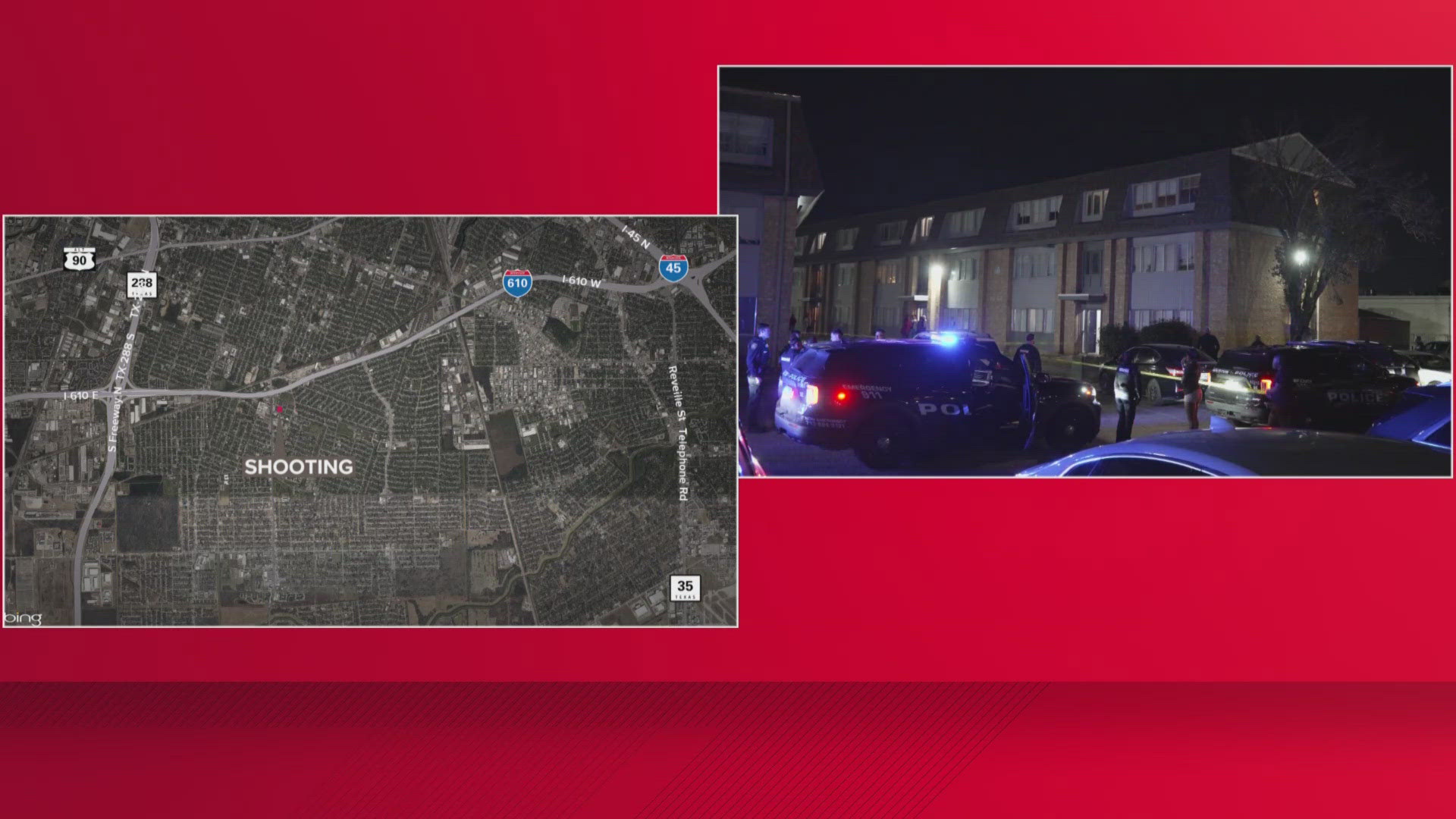 Man shot after domestic assault escalates in southeast Houston
