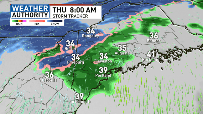 Last day of mild temps in Maine before cold front brings chilly temps ...