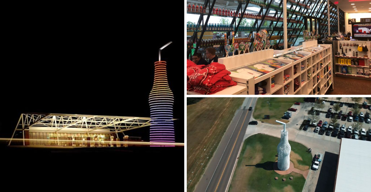 This Oklahoma town exists almost entirely because of one landmark