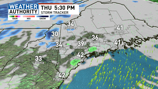 Last day of mild temps in Maine before cold front brings chilly temps ...