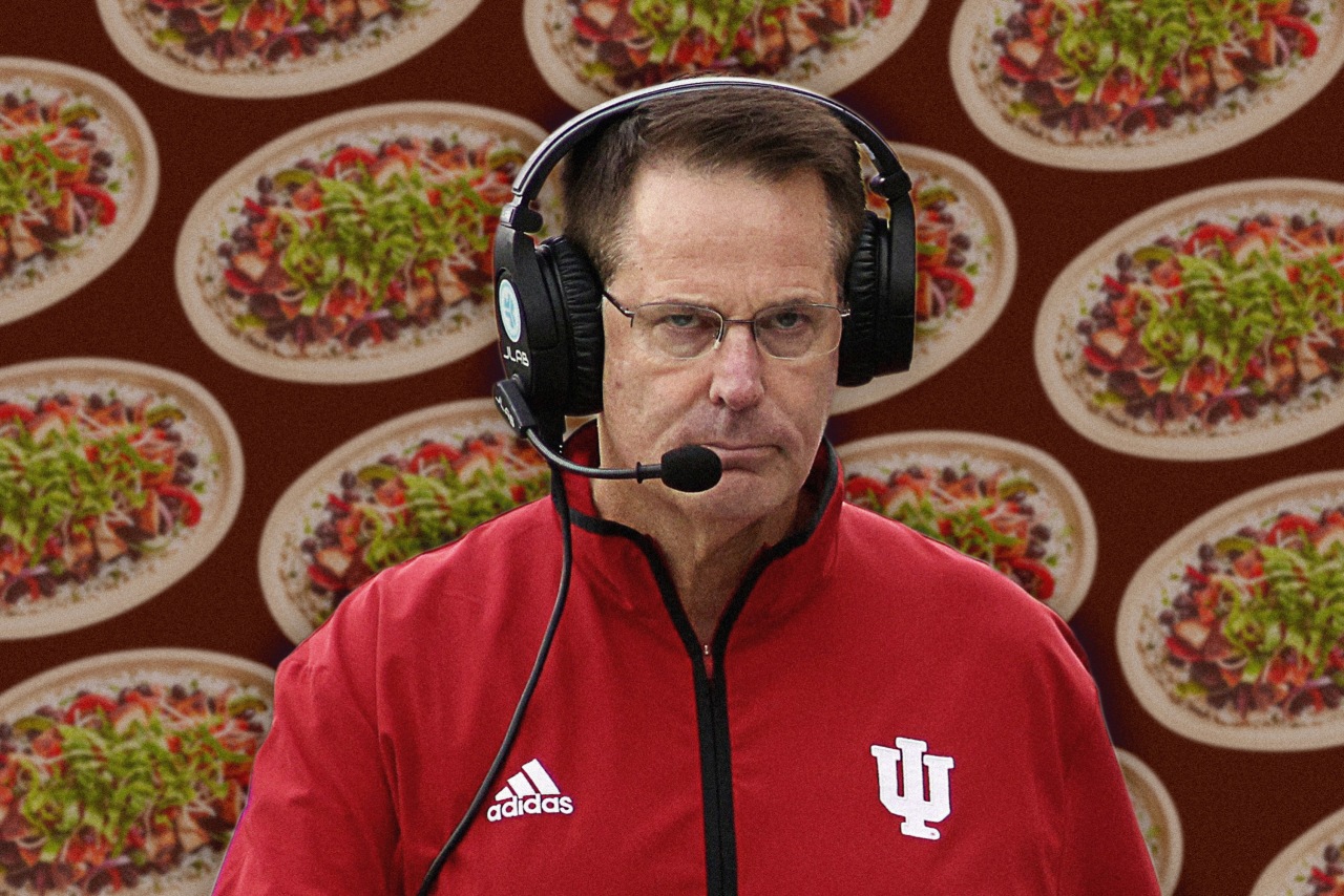 Curt Cignetti has won two bowls at Indiana—and eaten 500 bowls at Chipotle