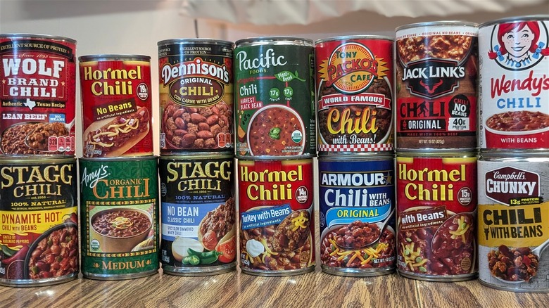 The absolute best canned chili, ranked