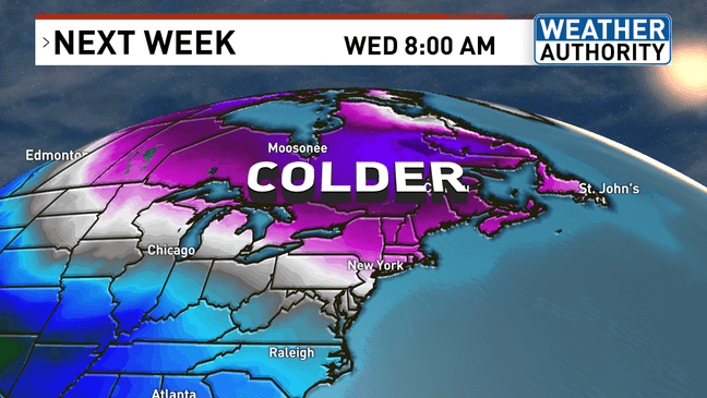 Last day of mild temps in Maine before cold front brings chilly temps ...