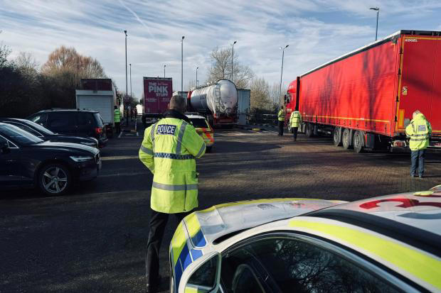 Three arrests made in police crackdown on road safety