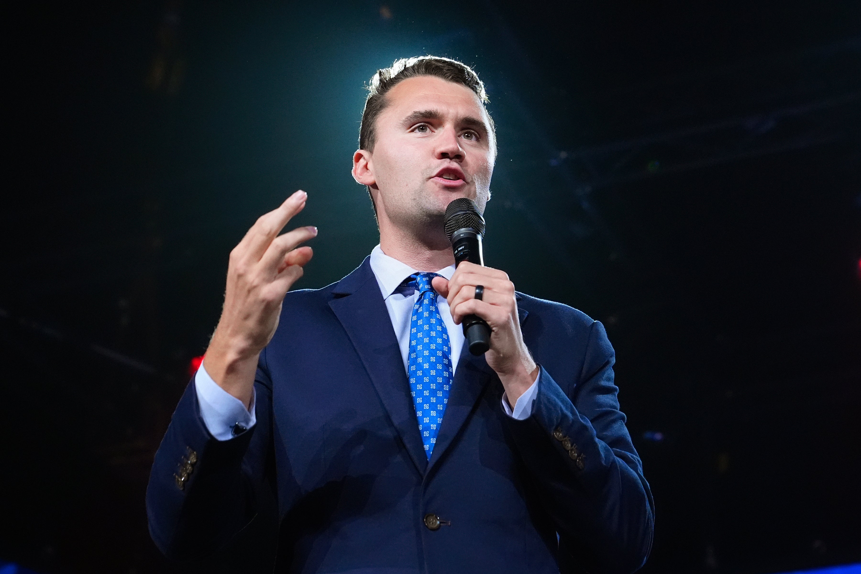 Turning Point USA college president resigns after racist chat leaks