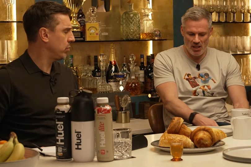 Gary Neville had to step in for Jamie Carragher during his absence