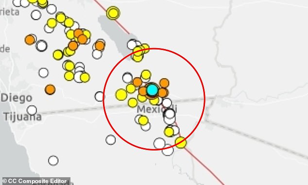 Dozens of earthquakes shake California where the earth is tearing apart
