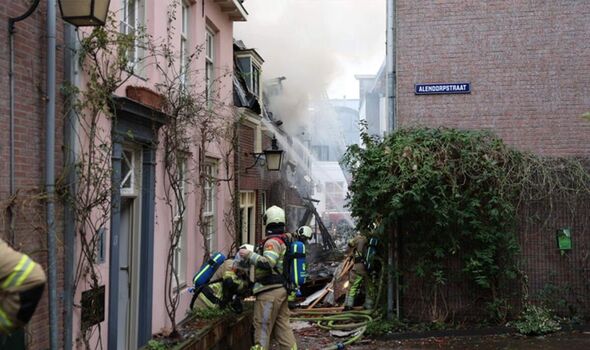 Utrecht explosion: Fire as 'gigantic' blast collapses buildings ...