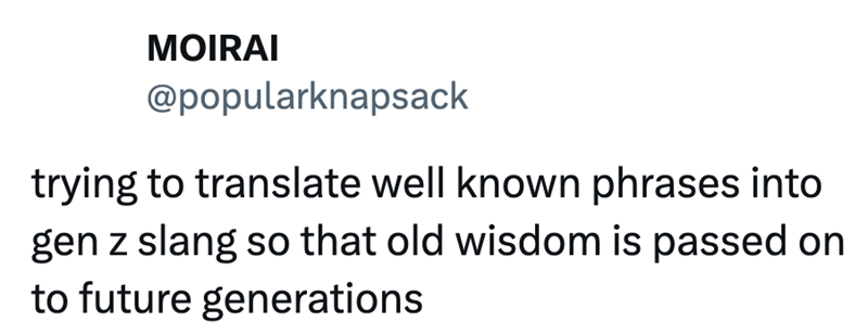 15+ hilarious Gen-Z slang tweets: 'Not you made the bed and lowkey have ...