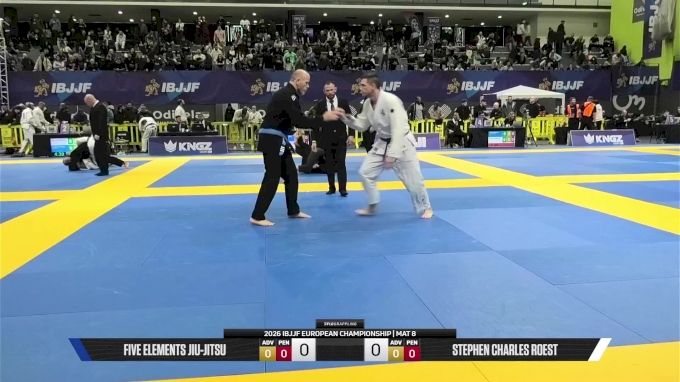 Stephen Charles Roest vs Tim Franz Nowak 2026 European Jiu-Jitsu IBJJF ...