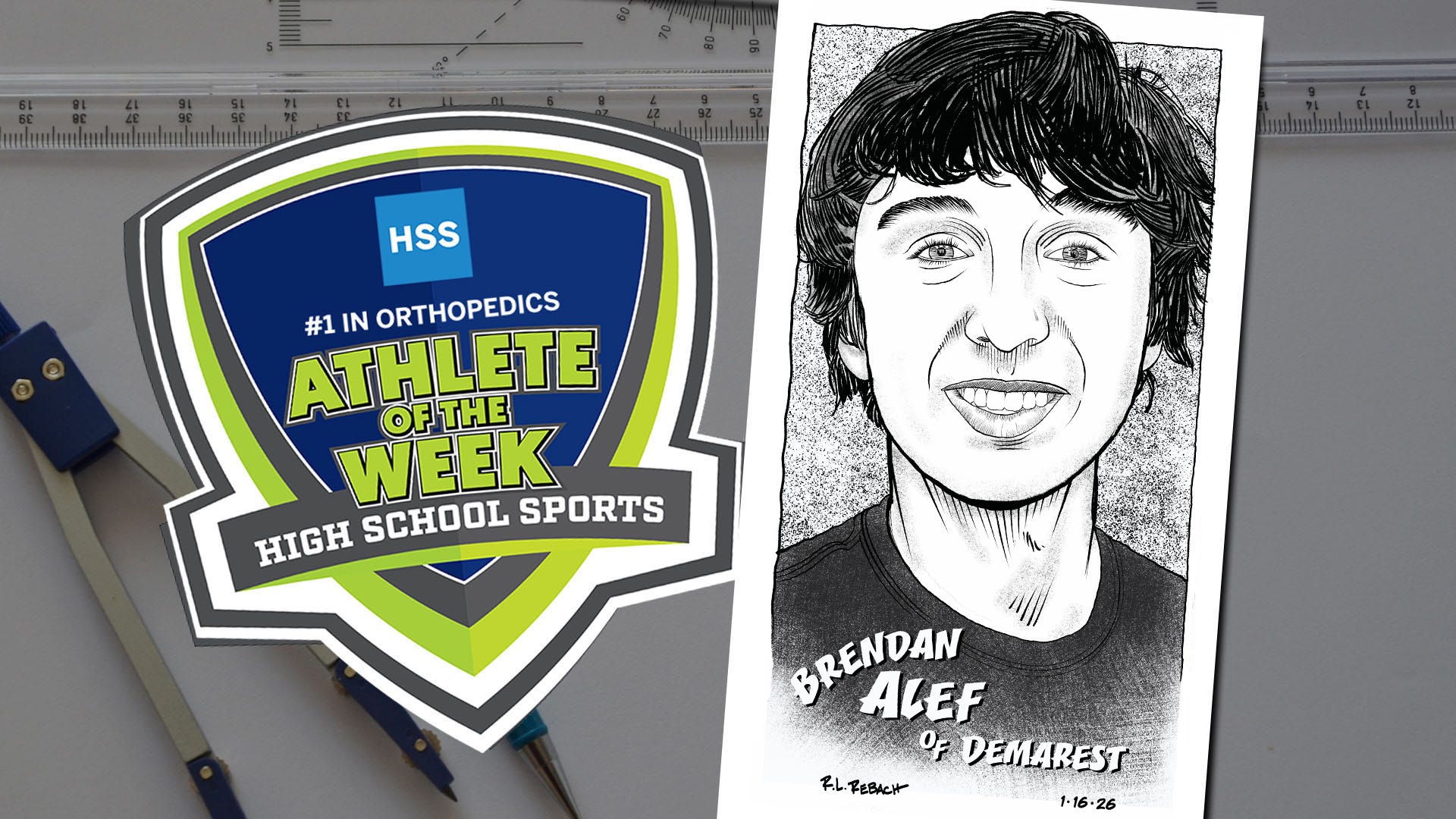 Male athlete of the week traded dunking for jumping in the winter