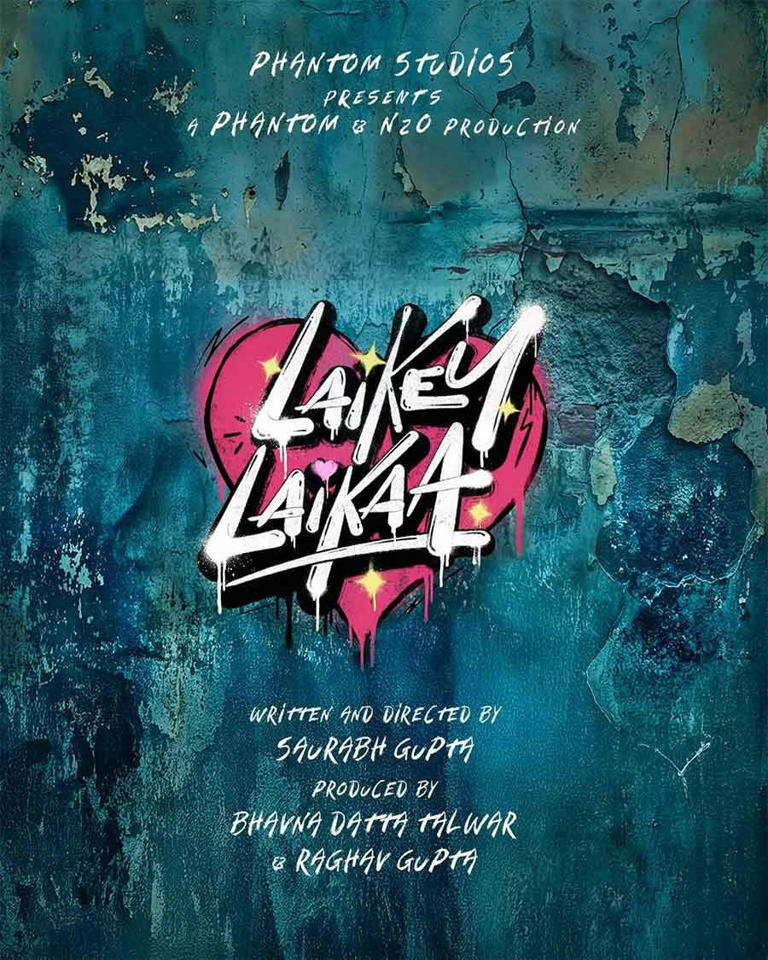 Rasha Thadani and Abhay Verma look intense in Laikey Laikaa's new posters