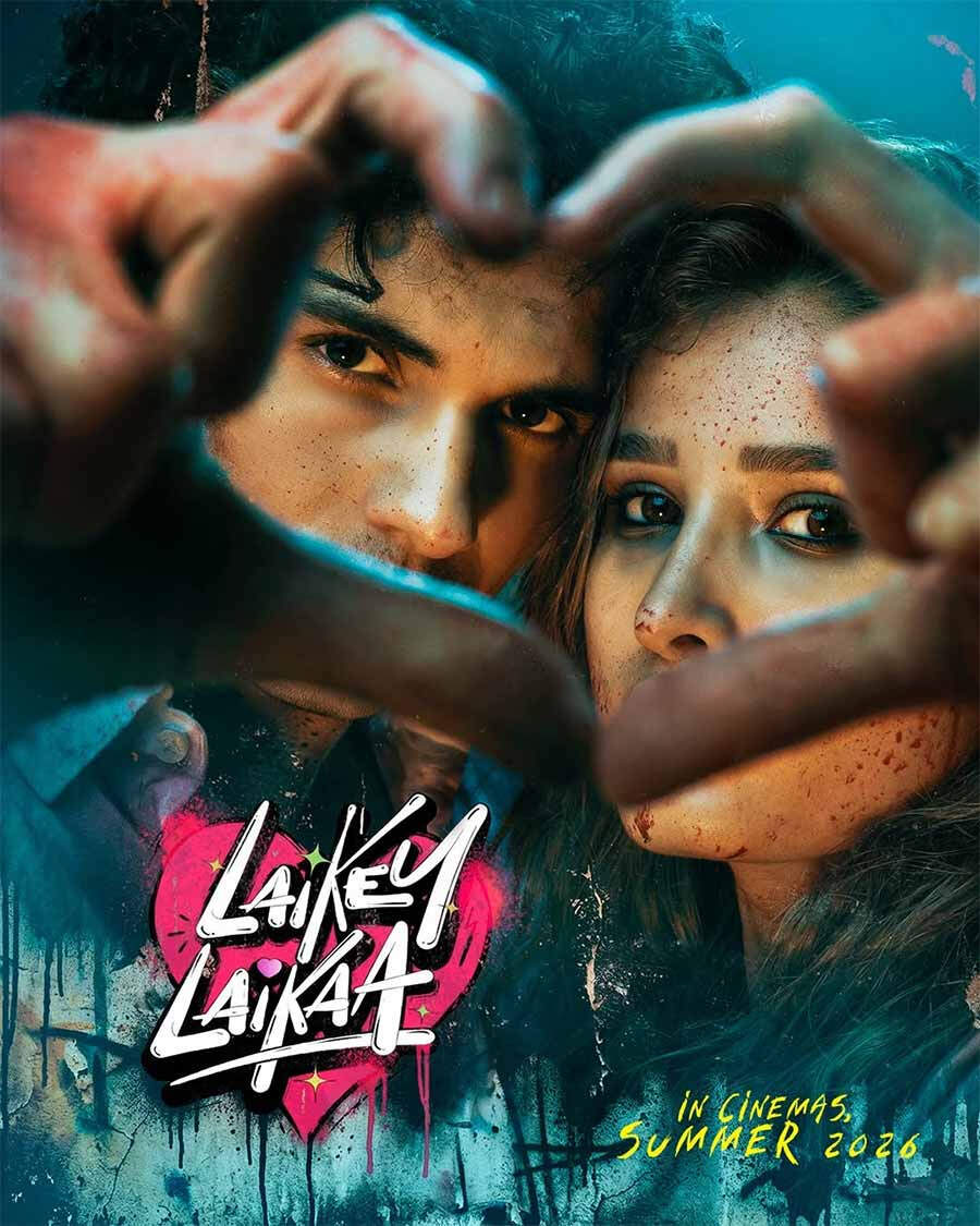 Rasha Thadani and Abhay Verma look intense in Laikey Laikaa's new posters