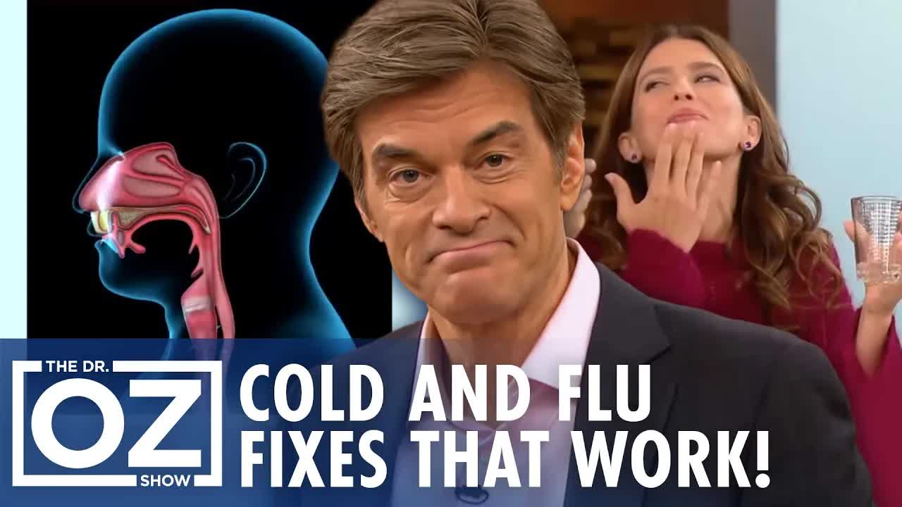 Best cold and flu home remedies doctors actually use | Oz Health