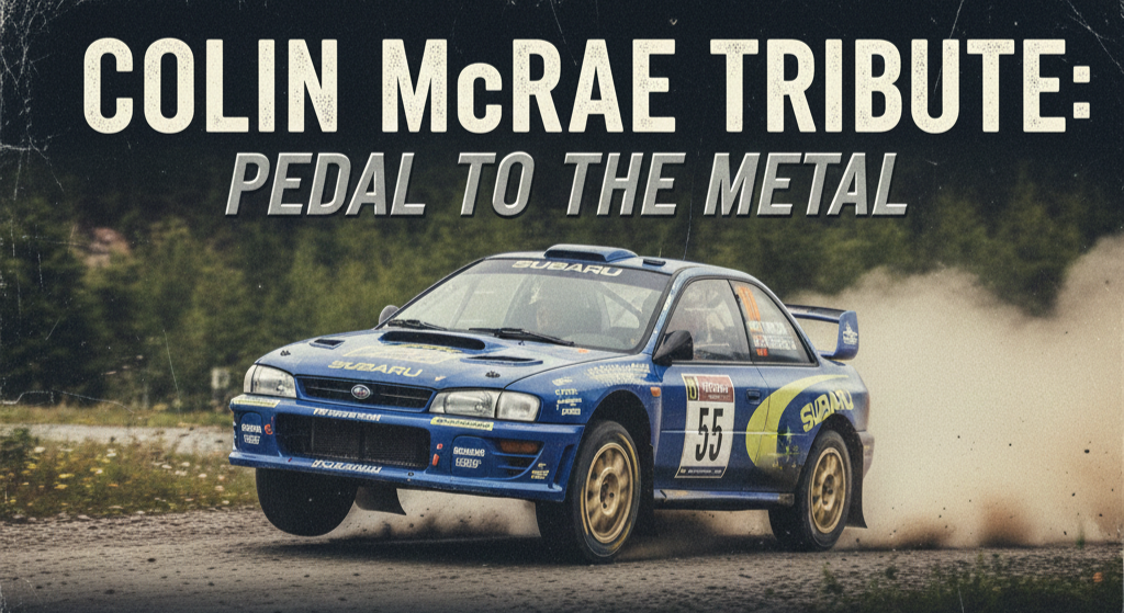 Why Colin McRae’s driving style still inspires racers today