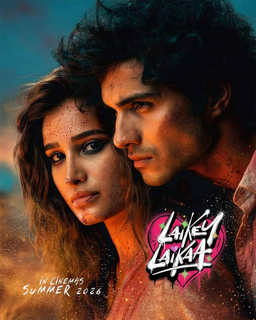 Rasha Thadani and Abhay Verma look intense in Laikey Laikaa's new posters