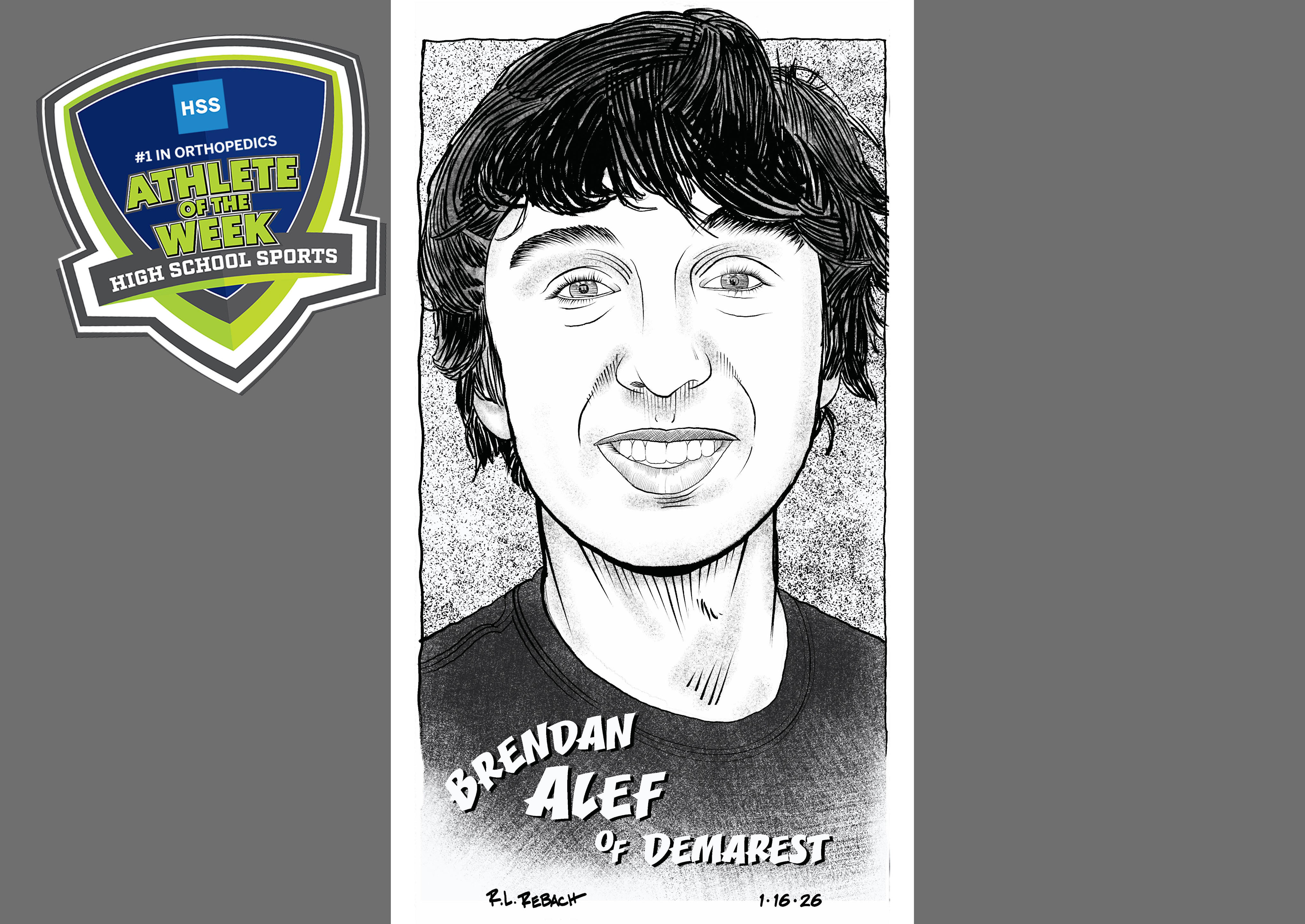 Male athlete of the week traded dunking for jumping in the winter